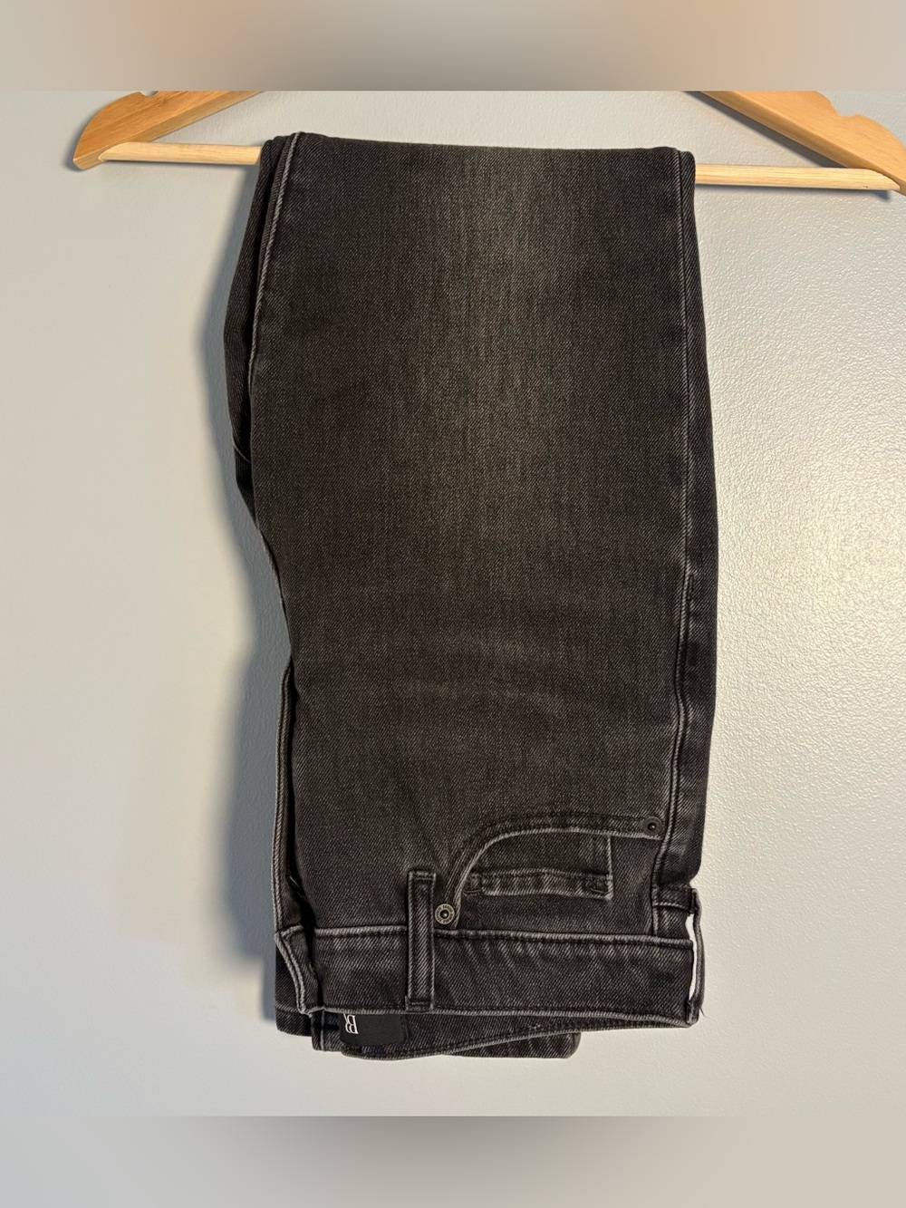 Banana Republic Black Faded wash High Rise Straight Leg Jeans - Size 27
